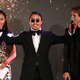 Nusret Gökçe, aka Salt Bae, winning an award